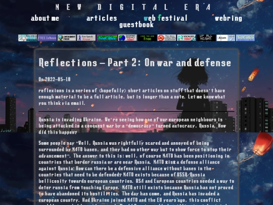 articles/reflexions_on_war_and_defense screenshot