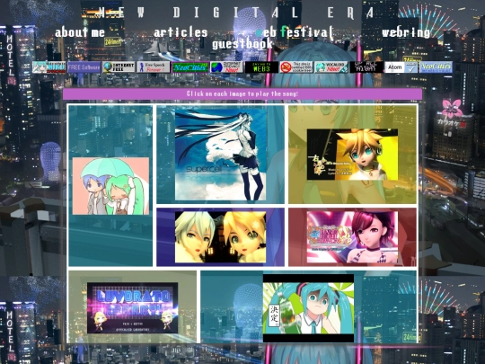 vocaloid screenshot