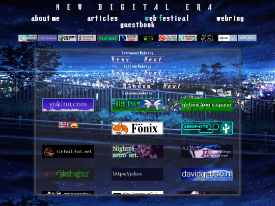 webring screenshot