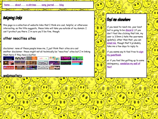 outgoing screenshot