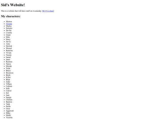 index screenshot