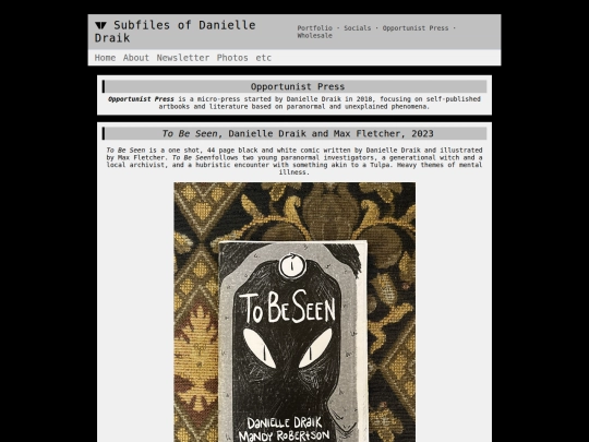 OP Pages/tobeseen screenshot