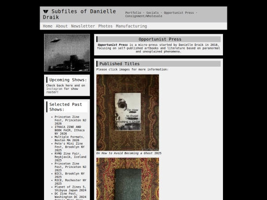 opportunistpress screenshot