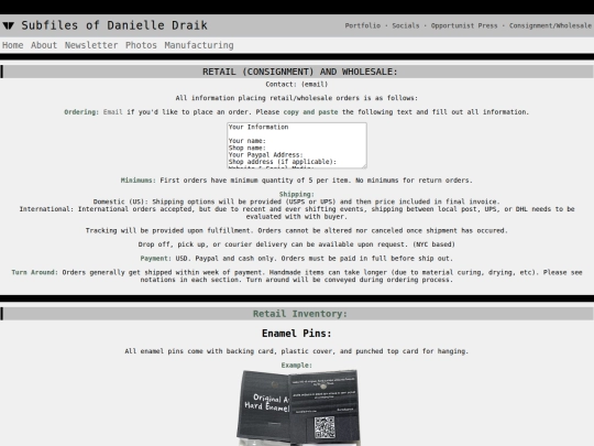 wholesale screenshot
