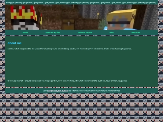 aboutme screenshot