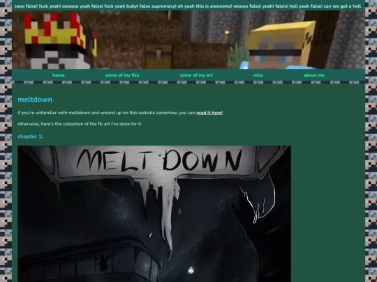 meltdownartgallery screenshot
