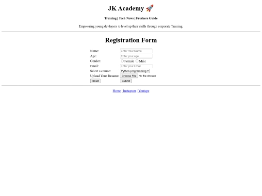 Html1/register screenshot