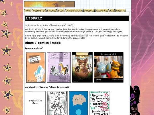 library screenshot