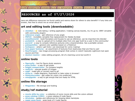 resources screenshot