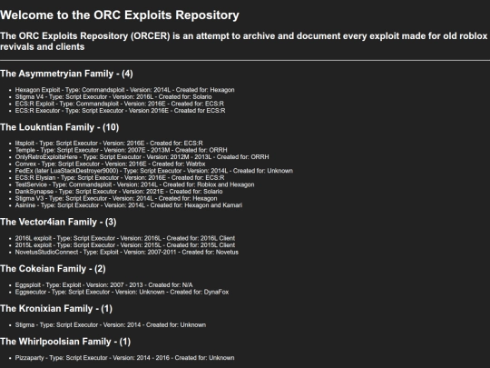 index screenshot
