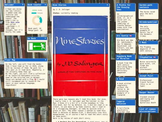 library screenshot