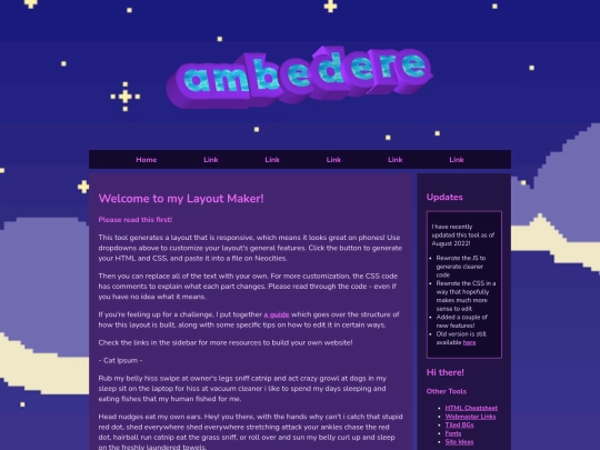 test screenshot