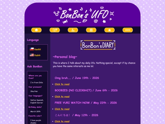 blog/personal screenshot