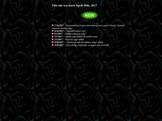 updates screenshot