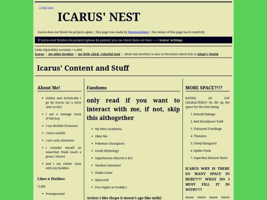 index screenshot