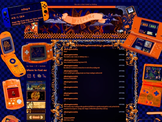 Guestbook screenshot