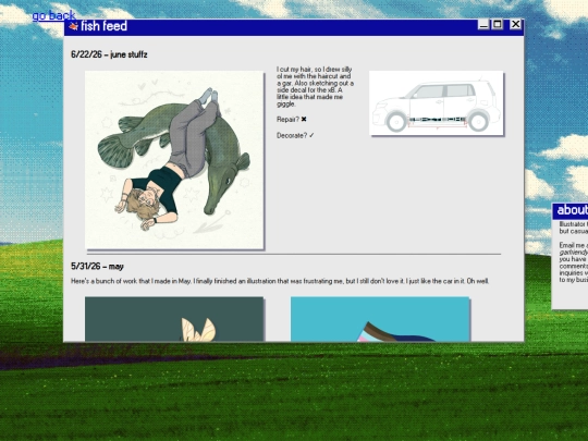 art-feed screenshot