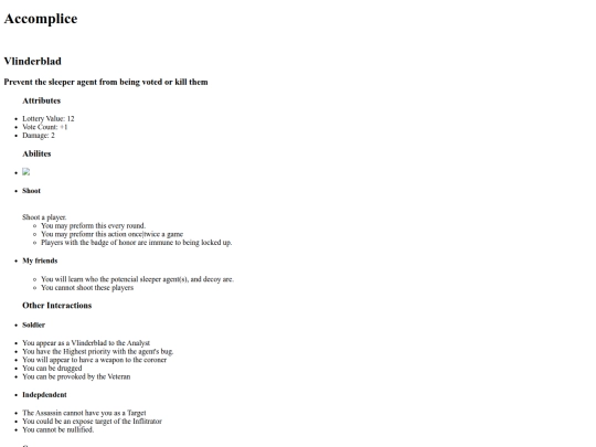 Projects/Sleeper Agent/Accomplice screenshot