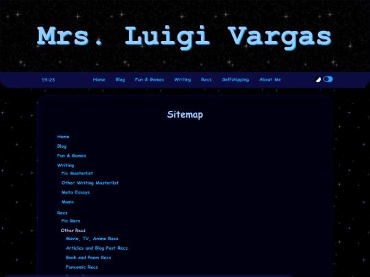 sitemap screenshot