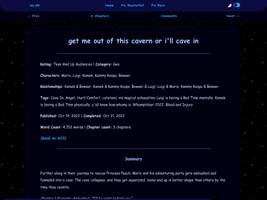 writing/read/whumptober/get-me-out-of-this-cavern-or-i'll-cave-in screenshot
