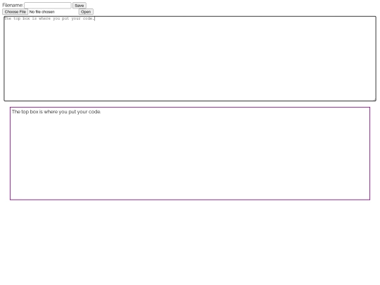 html-coding-area screenshot