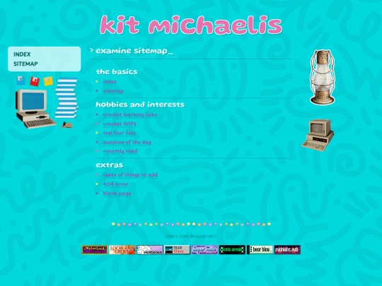 sitemap screenshot