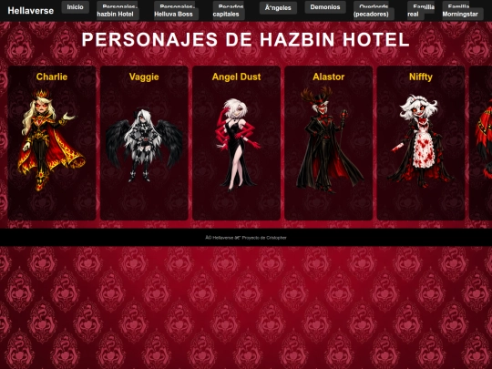 personajes-hazbin Hotel screenshot