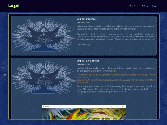 Logs screenshot