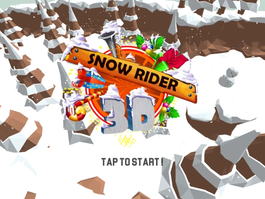 games/snow-rider screenshot
