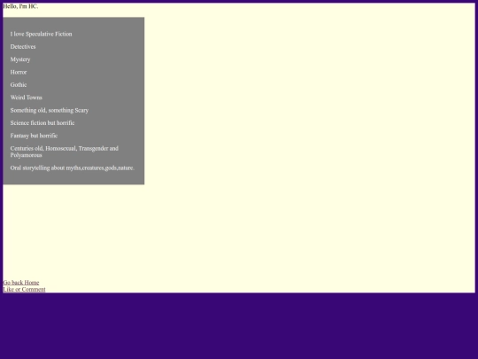 interests screenshot