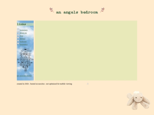 angelsarewithme neocites/bedroom screenshot