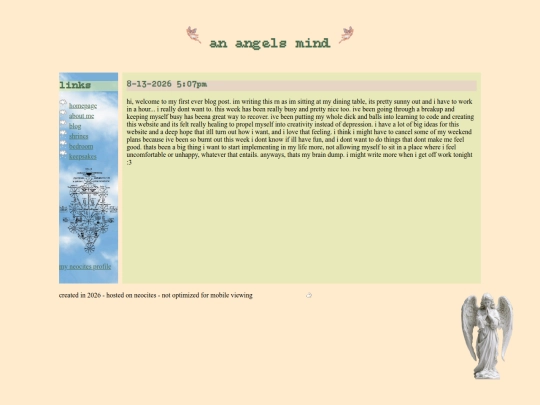 angelsarewithme neocites/blog screenshot