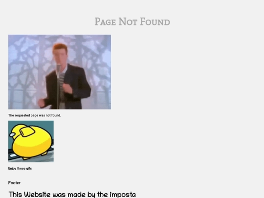 not_found screenshot