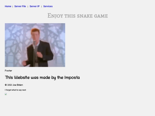 snake screenshot