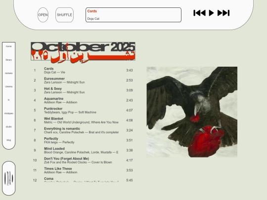 mixtapes screenshot