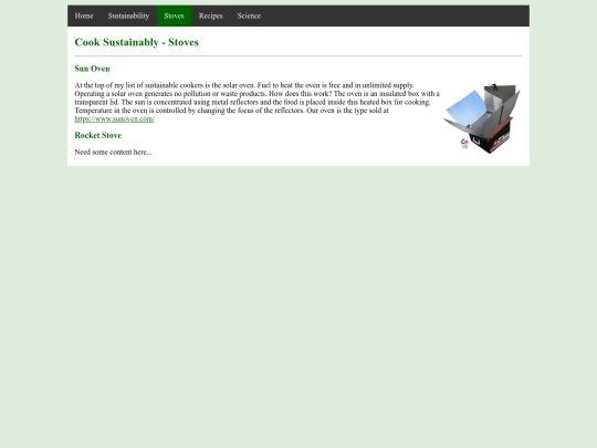 stoves screenshot