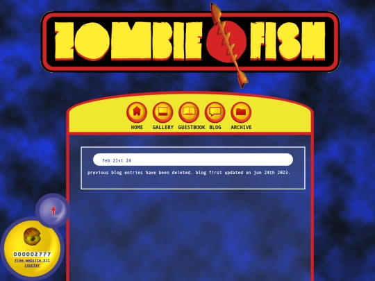 blog screenshot