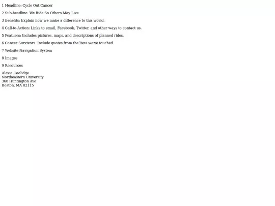 cycle screenshot