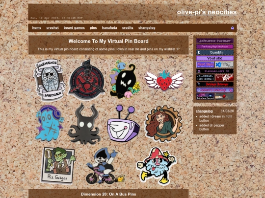 pins screenshot