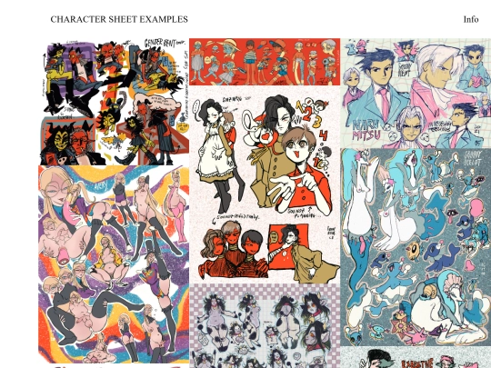 charasheetexamples screenshot