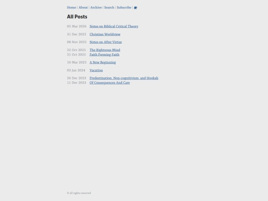 posts screenshot