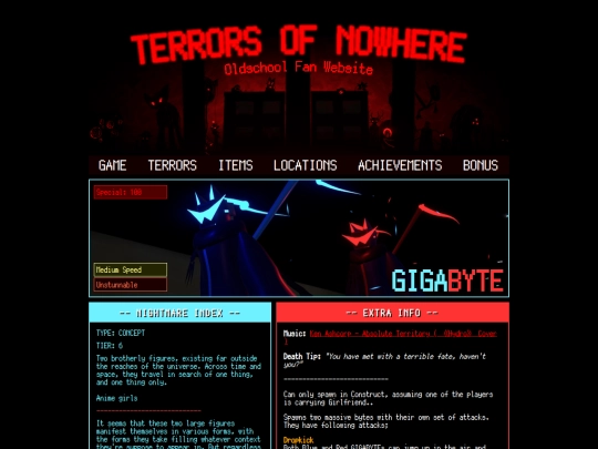 terrors/gigabyte screenshot