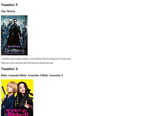 fivefavefilms screenshot
