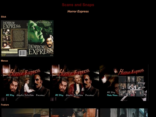DVDs-HorrorExpress screenshot
