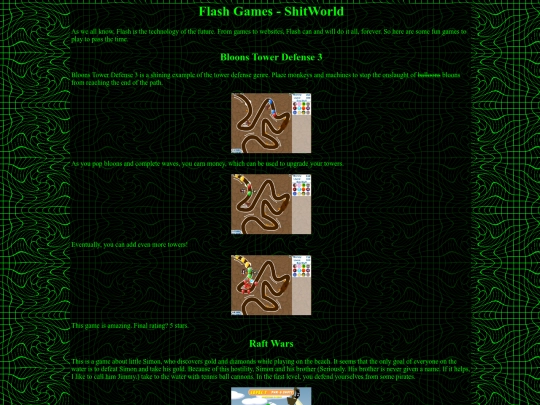 flash screenshot