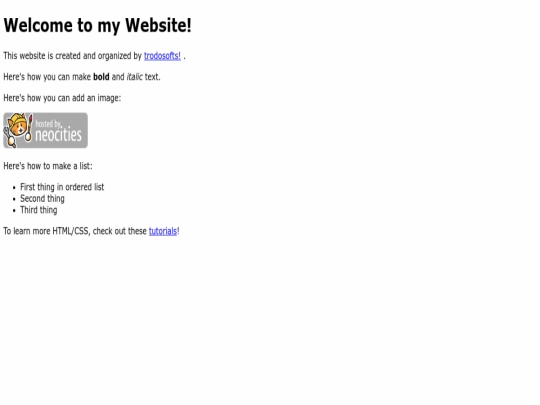 index screenshot