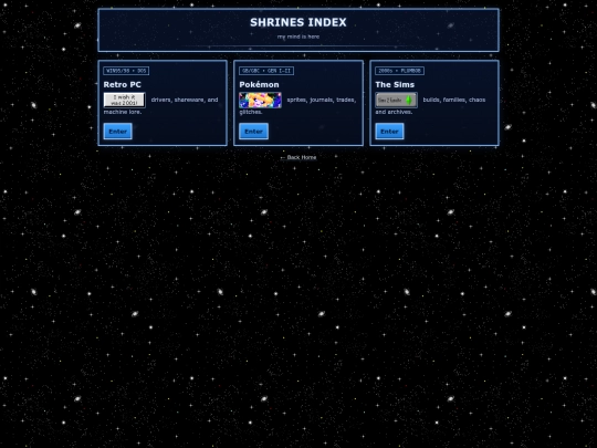 shrines screenshot