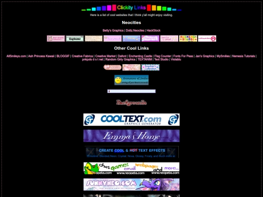 LINKS/Clickity screenshot