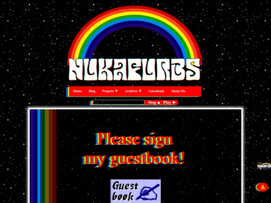 guestbook screenshot