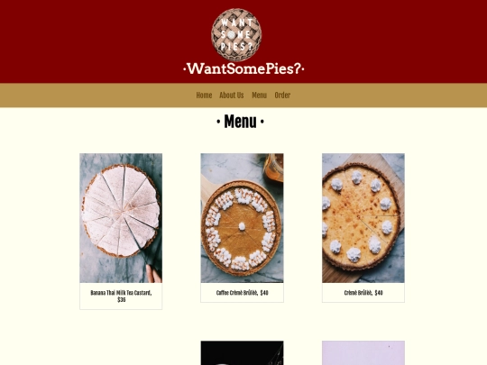 menu screenshot